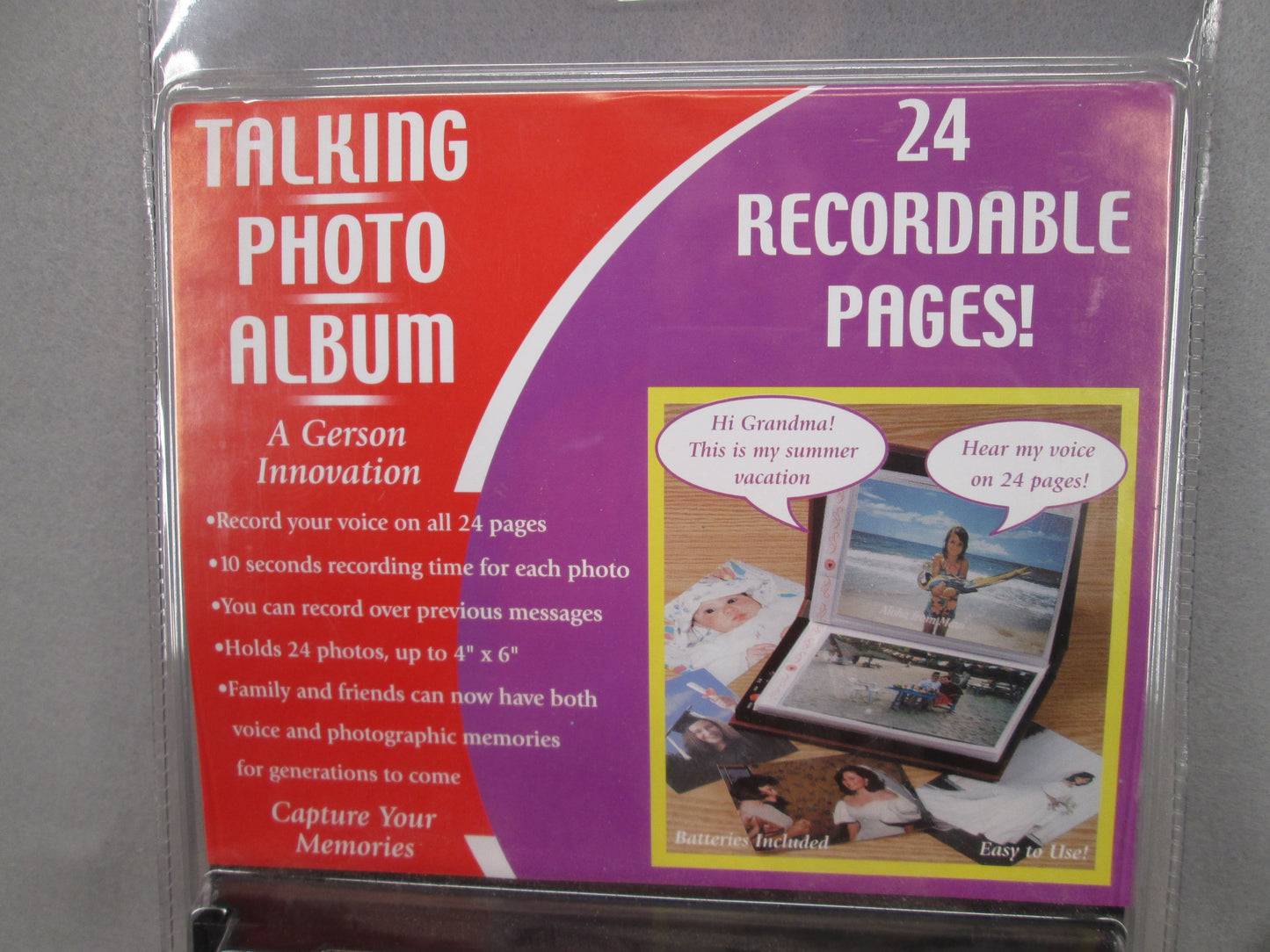 08254 - Vintage Talking Photo Album