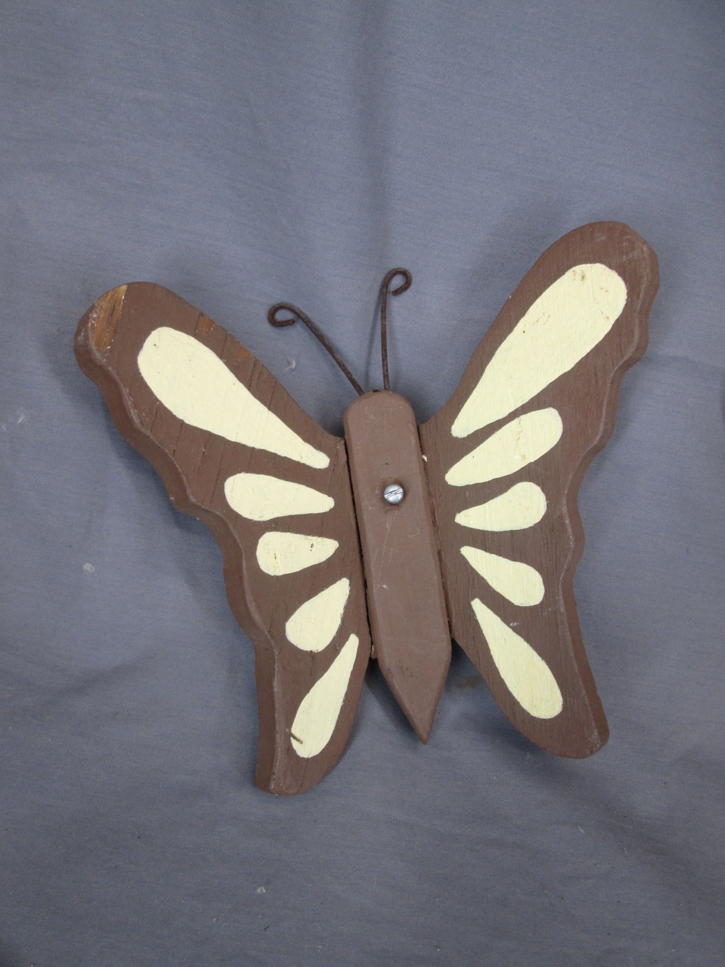 0132 - Group of Wooden Butterfly Yard Art